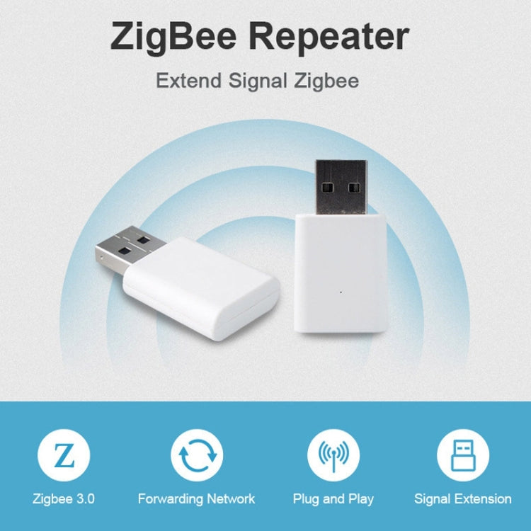 Tuya Zigbee Ripetitore Amplificatore di Segnale Smart Extender Wireless USB Portatile, Wireless Extender