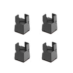 4 pezzi / set Piedini regolabili per alzare i mobili, 50mm High, 75mm High, 100mm High