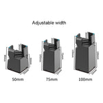 4 pezzi / set Piedini regolabili per alzare i mobili, 50mm High, 75mm High, 100mm High