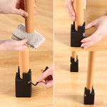 4 pezzi / set Piedini regolabili per alzare i mobili, 50mm High, 75mm High, 100mm High