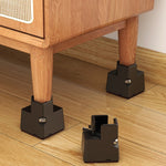 4 pezzi / set Piedini regolabili per alzare i mobili, 50mm High, 75mm High, 100mm High