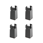 4 pezzi / set Piedini regolabili per alzare i mobili, 50mm High, 75mm High, 100mm High