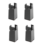 4 pezzi / set Piedini regolabili per alzare i mobili, 50mm High, 75mm High, 100mm High
