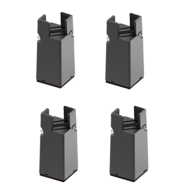 4 pezzi / set Piedini regolabili per alzare i mobili, 50mm High, 75mm High, 100mm High