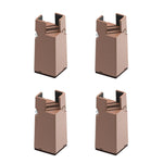 4 pezzi / set Piedini regolabili per alzare i mobili, 50mm High, 75mm High, 100mm High