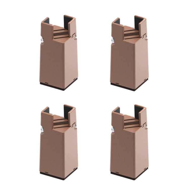 4 pezzi / set Piedini regolabili per alzare i mobili, 50mm High, 75mm High, 100mm High