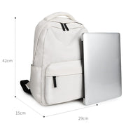 SJ13 Zaino per laptop resistente all'usura impermeabile di grande capacità da 13-15,4 pollici