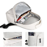 SJ13 Zaino per laptop resistente all'usura impermeabile di grande capacità da 13-15,4 pollici
