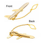 Fermacravatta da matrimonio formale da uomo da 2 pezzi, Gold Ship, Gold Trumpet, Gold Treble Symbol, Gold Aircraft, Silver Black, Red Trapezoidal, Red S Shape, Black S Shaped, Silver Treble Symbol, Silver Golf, Silver Wings, Gold Wings, Red Oblique Str...