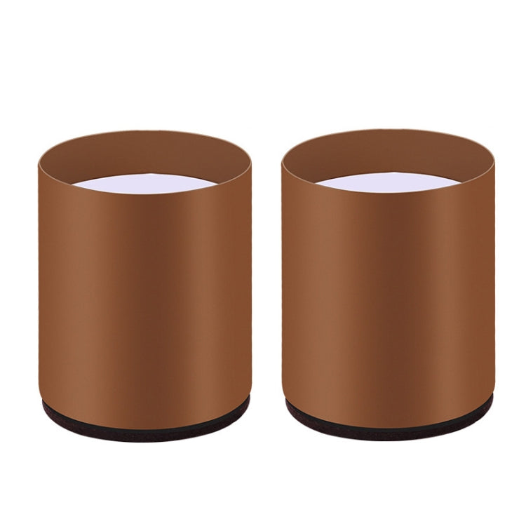 2 pezzi / set piedini rialzati avvolgenti in acciaio al carbonio per mobili, stile:, Round 4x5cm (Black), Round 4x5cm (Brown), Round 6x5cm (Black), Round 6x5cm (Brown), Round 6x10cm (Black), Round 6x10cm (Brown), Square 4x5cm (Black), Square 4x5cm (Bro...