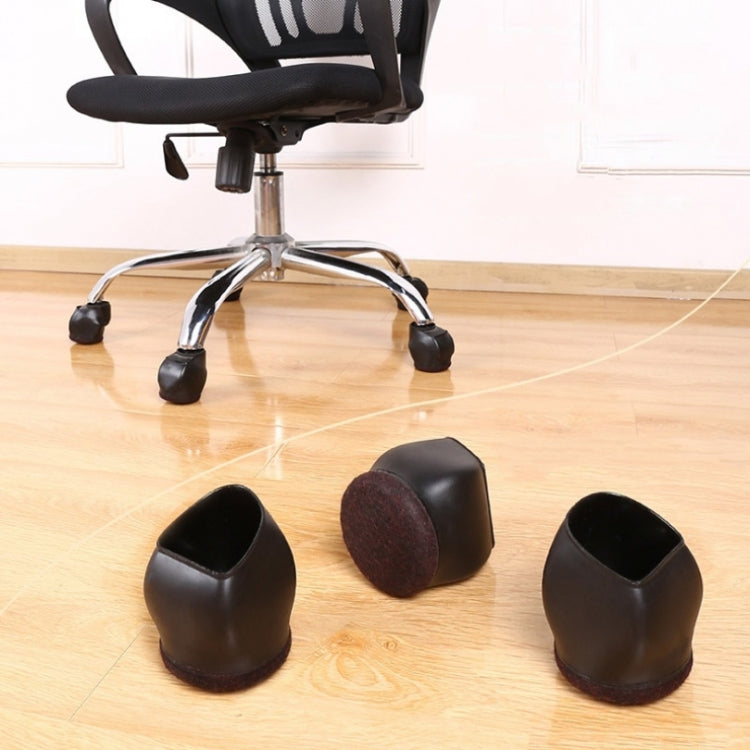 Fissatore del rullo della sedia del computer della copertura del piede della sedia a rotelle 5pcs/set, Wheel Chair Foot Cover