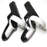 Per Oculus Quest 2 VR Controller 1 paio di robusti supporti per maniglie di tiro, Black