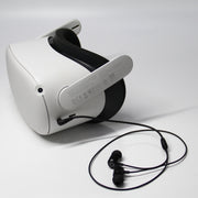 Per occhiali Oculus Quest 2 VR Ear-in Headset 3.5 Auricolari in alluminio a gomito