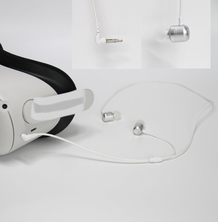 Auricolari cablati in alluminio per Oculus Quest 2 VR 3,5 mm