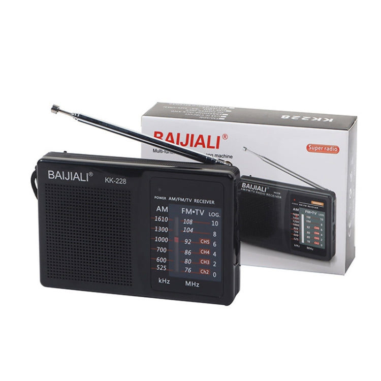 Altoparlante portatile con radio FM AM BAIJIALI BJL228