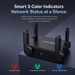 Router wireless COMFAST CF-WR672BE Wi-Fi 7 BE3600 con doppia porta WAN/LAN da 2,5 GHz., EU Plug, US Plug, UK Plug, AU Plug