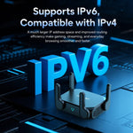 Router wireless COMFAST CF-WR672BE Wi-Fi 7 BE3600 con doppia porta WAN/LAN da 2,5 GHz., EU Plug, US Plug, UK Plug, AU Plug