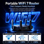 Router wireless COMFAST CF-WR672BE Wi-Fi 7 BE3600 con doppia porta WAN/LAN da 2,5 GHz., EU Plug, US Plug, UK Plug, AU Plug