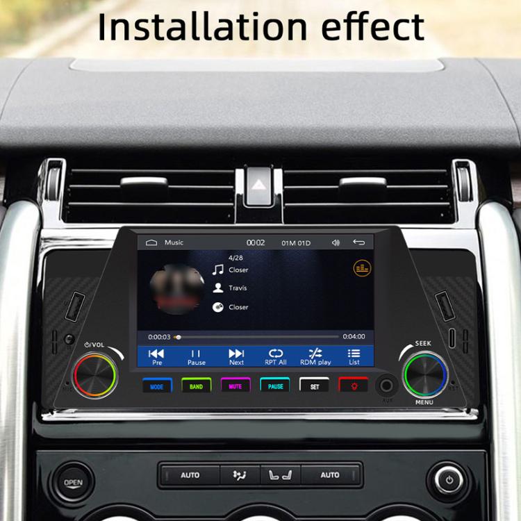 4,7 pollici AUTO/CarPlay Navigazione Bluetooth FM Radio Auto MP5 Marquee, 161W