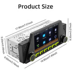 4,7 pollici AUTO/CarPlay Navigazione Bluetooth FM Radio Auto MP5 Marquee, 161W