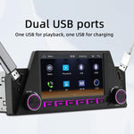 4,7 pollici AUTO/CarPlay Navigazione Bluetooth FM Radio Auto MP5 Marquee, 161W