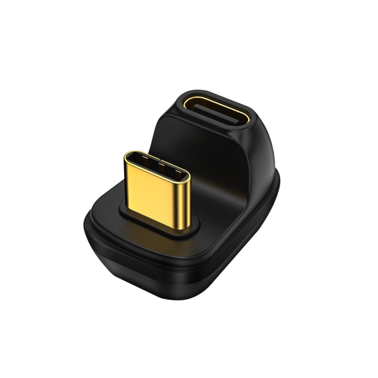 Adattatore USB-C maschio-femmina a gomito 180° 100W