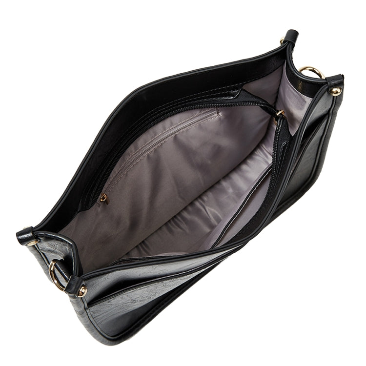013 Borsa a tracolla impermeabile monospalla in pelle PU con cinturino leopardato