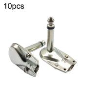 Connettore audio maschio 6.35mm angolo retto per chitarra