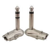 Connettore audio maschio 6.35mm angolo retto per chitarra