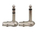 Connettore audio maschio 6,35mm angolo retto per chitarra