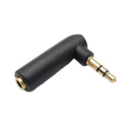 Adattatore audio per cuffie a doppio canale maschio-femmina da 5 mm da 3,5 mm, Gold Plated