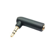 Adattatore audio per cuffie a doppio canale maschio-femmina da 5 mm da 3,5 mm, Gold Plated
