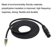 Cavo audio per microfono 3,5 mm con scheda audio femmina