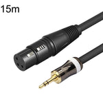Cavo audio per microfono 3,5 mm con scheda audio femmina