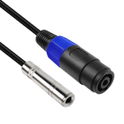 Cavo audio 4 core Ommus 6,35 mm maschio/femmina