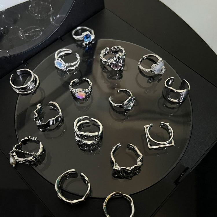 Gioielli con catena ad anello vintage in argento sterling S925, J1716, J1733, J1034, J775, J2665, J2666, J2953, J2982, J2978, J2977, J2943, J841, J2975, J2993, J3006, J2789, J3457, J3456