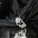 Gioielli con catena ad anello vintage in argento sterling S925, J1716, J1733, J1034, J775, J2665, J2666, J2953, J2982, J2978, J2977, J2943, J841, J2975, J2993, J3006, J2789, J3457, J3456