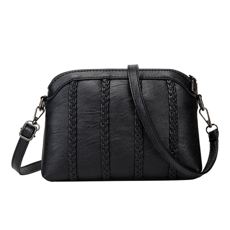 XY1101 Borsa a tracolla singola per telefono da donna intrecciata a doppio strato multifunzionale