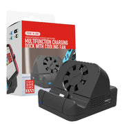 Per Nintendo Switch / Switch OLED SW300 HDMI Video Casting Converter Caricatore base ventola di raffreddamento, Cooling Fan Base Charger