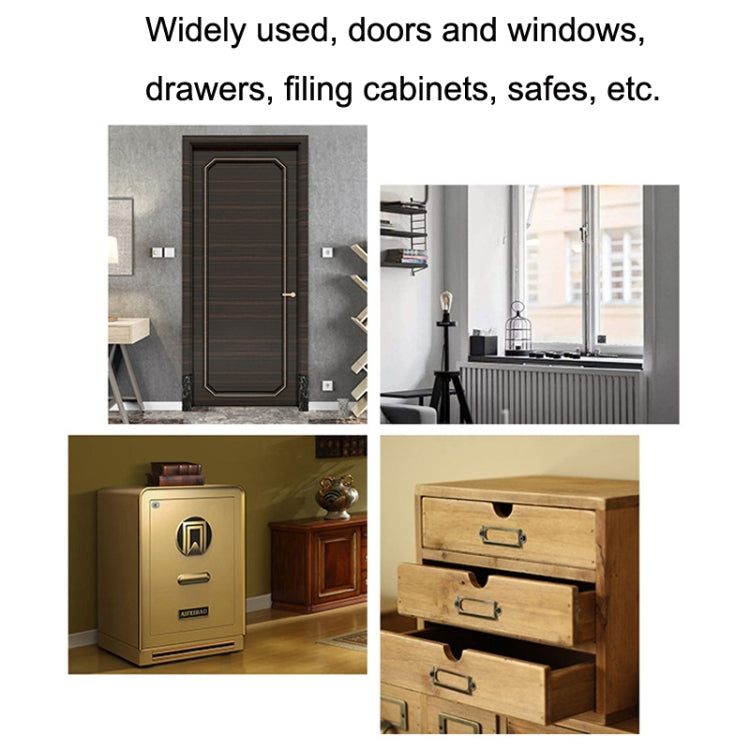 Tuya WiFi Sound And Light Door Magnetic Doors Windows Alarm Scene Linkage APP Promemoria, Sound And Light Door Magnetic Sensor