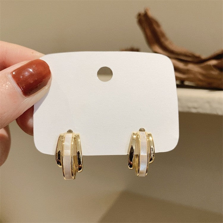 Orecchini a doppio strato di conchiglia con orecchini di diamanti, EH1069, EH1071, EH1459, EH0946, EH1405, EH1461, EH1476, EH1002, EH1479, EH1395, EH1464, EH0994, EH1077, EH1093, EH1084, EH1078, EH1400, EH1350, EH0702, EH1136, EH1264, EH1275, EH1231   ...