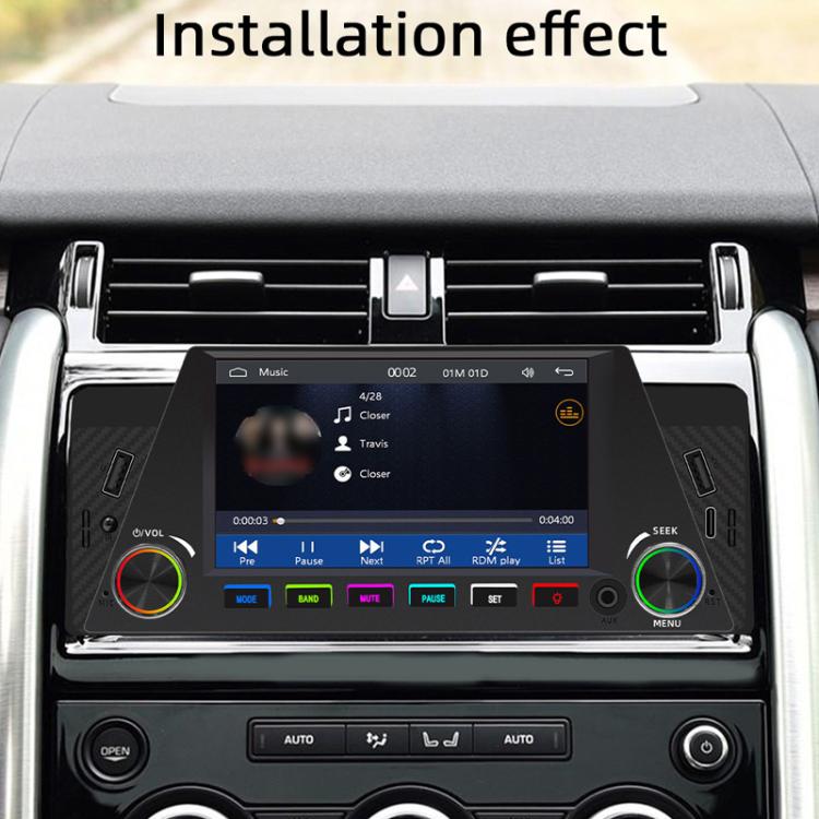 4,7 pollici AUTO/CarPlay Navigazione Bluetooth FM Radio Auto MP5, 161C