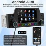 4,7 pollici AUTO/CarPlay Navigazione Bluetooth FM Radio Auto MP5, 161C