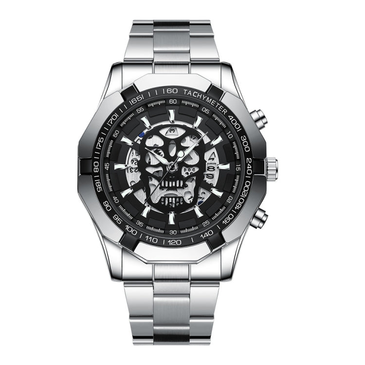 BINBOND S034 30M orologio al quarzo impermeabile scheletro scheletro luminoso orologio
