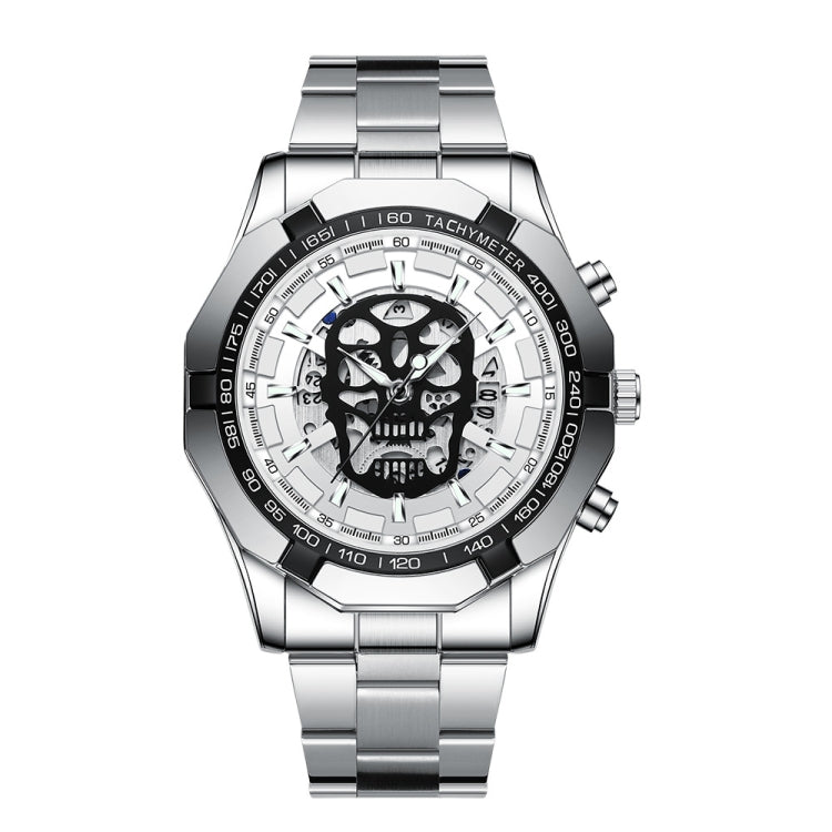 BINBOND S034 30M orologio al quarzo impermeabile scheletro scheletro luminoso orologio