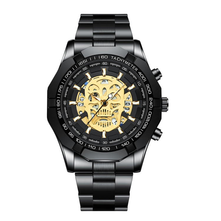 BINBOND S034 30M orologio al quarzo impermeabile scheletro scheletro luminoso orologio