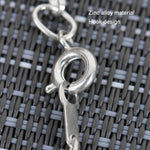 Lente d'ingrandimento con catena in metallo 5X