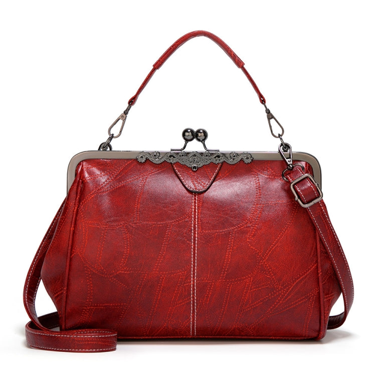 036 Borse con fibbia vintage Borsa a tracolla regolabile in pelle