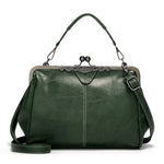 036 Borse con fibbia vintage Borsa a tracolla regolabile in pelle