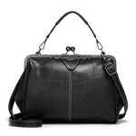 036 Borse con fibbia vintage Borsa a tracolla regolabile in pelle